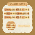 Vintage Bloom Floral | Washi Tape