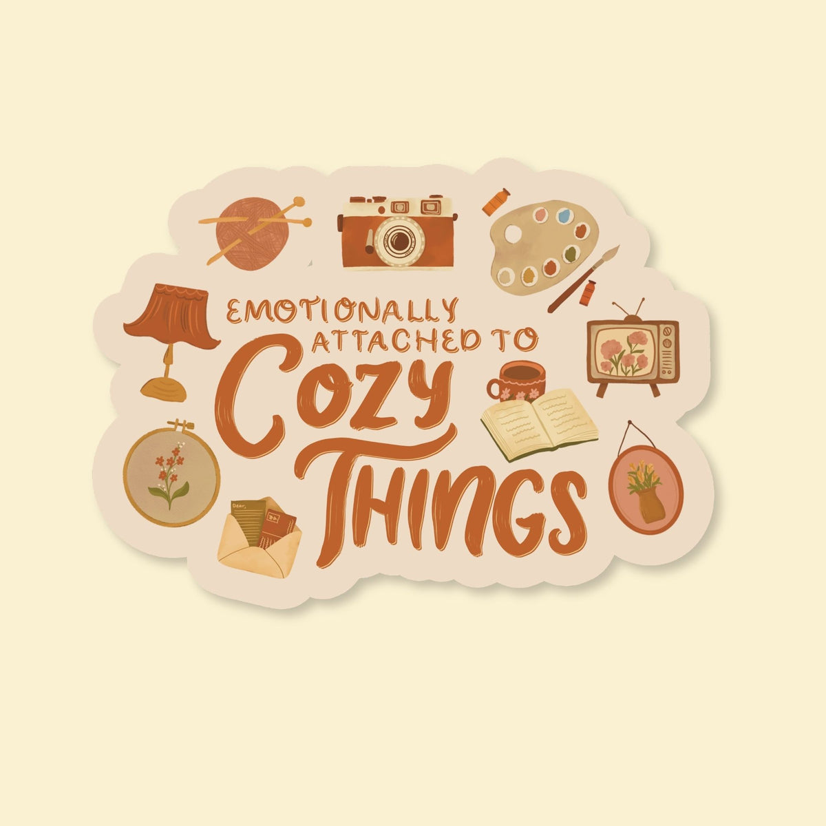 Cozy Things | Vinyl Sticker