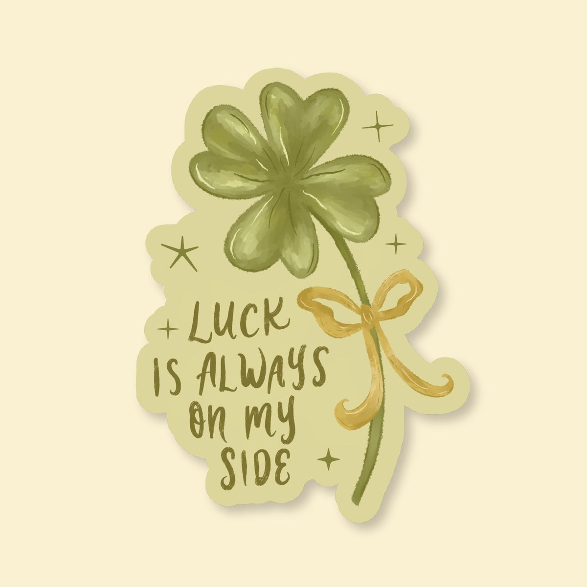 Lucky Clover | Vinyl Sticker