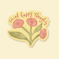 Happy Thoughts | Vinyl Sticker