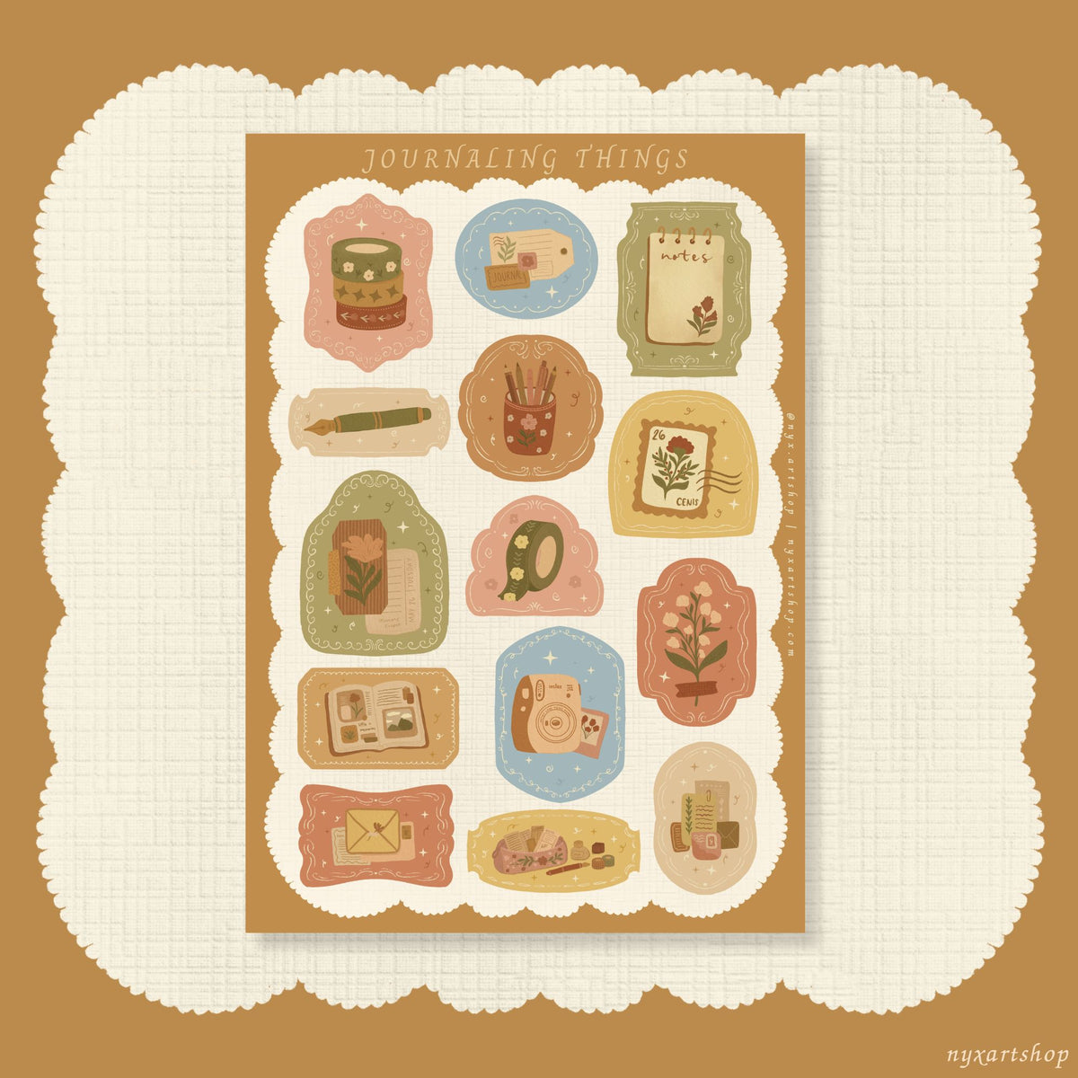 Journaling Essentials | Sticker Sheet