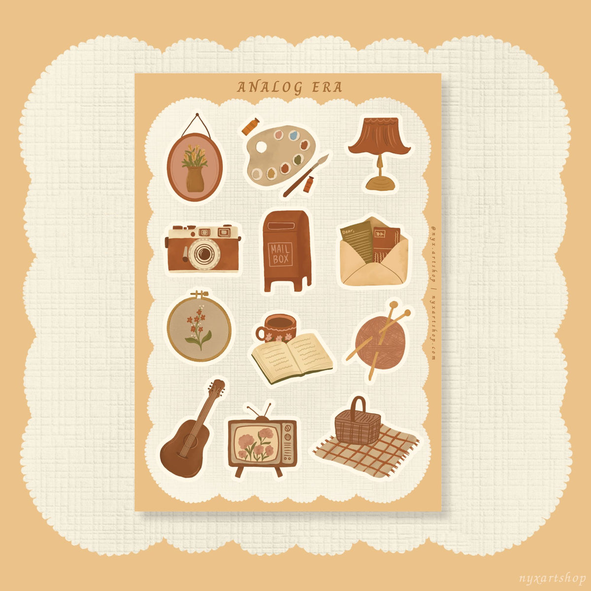 Analog Days | Sticker Sheet