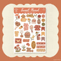Sweet Floral Sticker Sheet