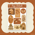 Cozy Cutouts Sticker Sheet