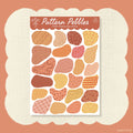 Pattern Pebbles (Pink) Sticker Sheet