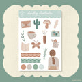 Earthy Aesthetic Sticker Sheet