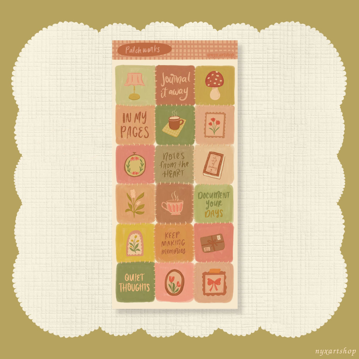 Patchworks | Sticker Sheet