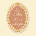 Keep A Little Whimsy l | Vinyl Sticker