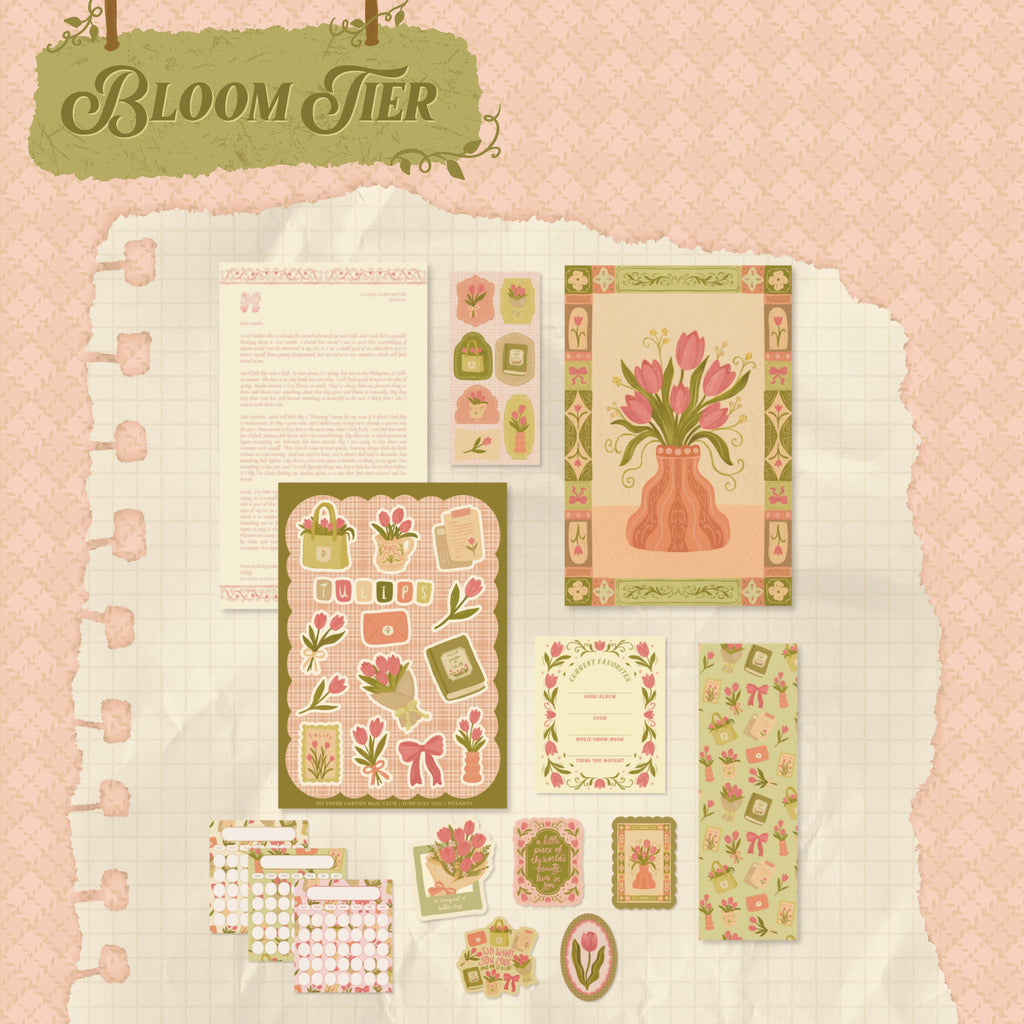 Tulips Edition 03 Paper Garden Mail Club (Jun-Jul 2026)