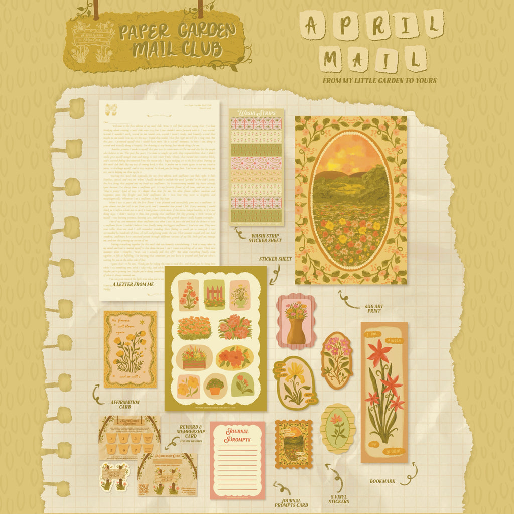 Spring: Edition 02 Paper Garden Mail Club (April 2026)